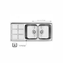 سینک کن توکار مدل 8032-P