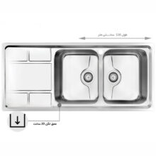 سینک کن توکار مدل 8052-P