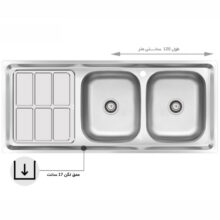 سینک کن توکار مدل 437