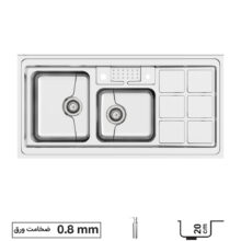 سینک کن روکار مدل 9031 P-45