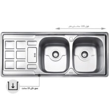 سینک توکار بیمکث مدل 920