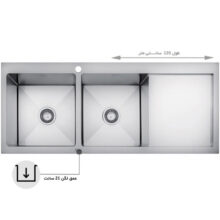 سینک توکار بیمکث مدل 723