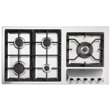اجاق گاز صفحه ای استیل البرز مدل S-5909
